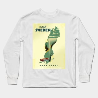 Beautiful Sweden Book today Long Sleeve T-Shirt